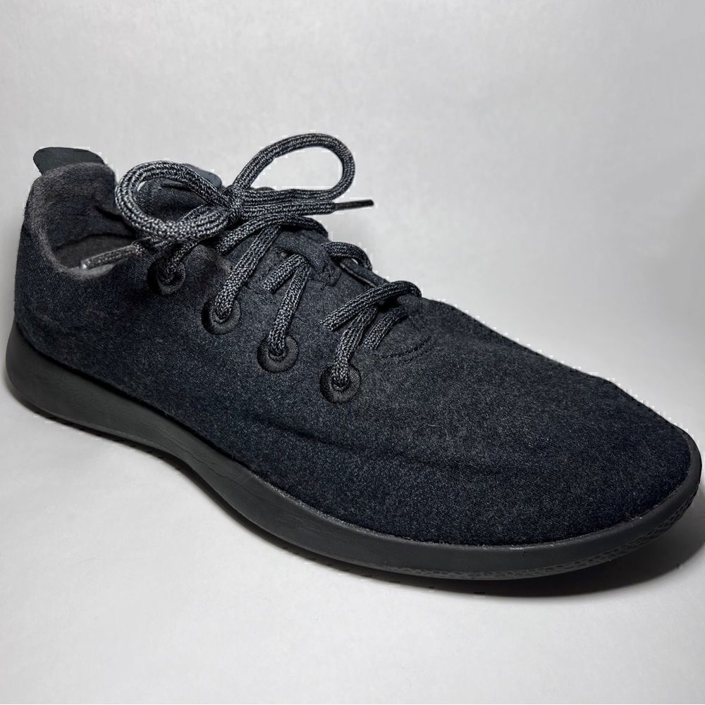 Allbirds Wool Runners in Natural Black